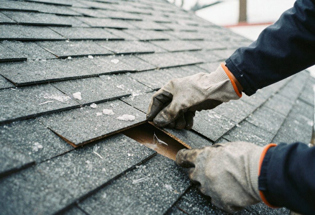 Winter Emergency Roof Repair