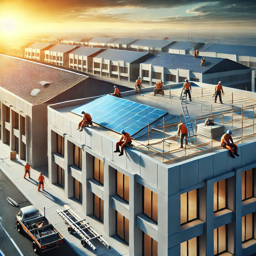 commercial roof replacement