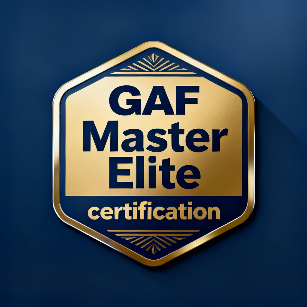 GAF Master Elite certification