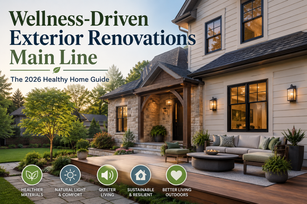 Wellness-Driven Exterior Renovations Main Line