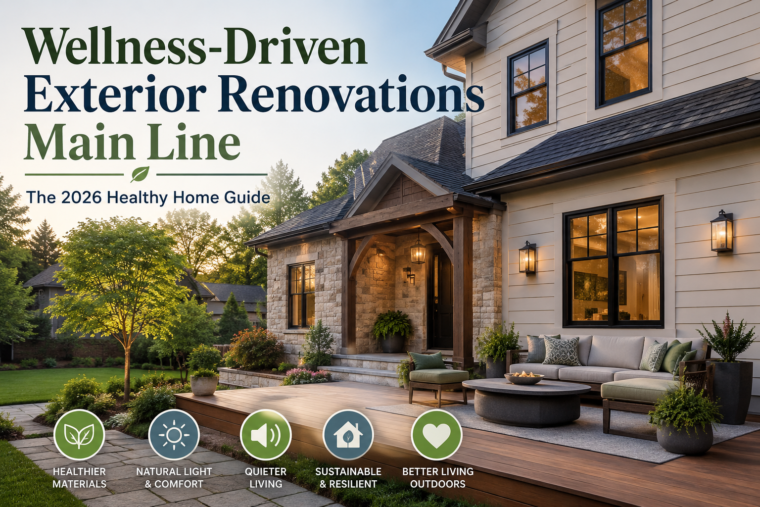 Wellness-Driven Exterior Renovations Main Line