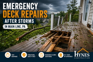 Emergency Deck Repair Main Line