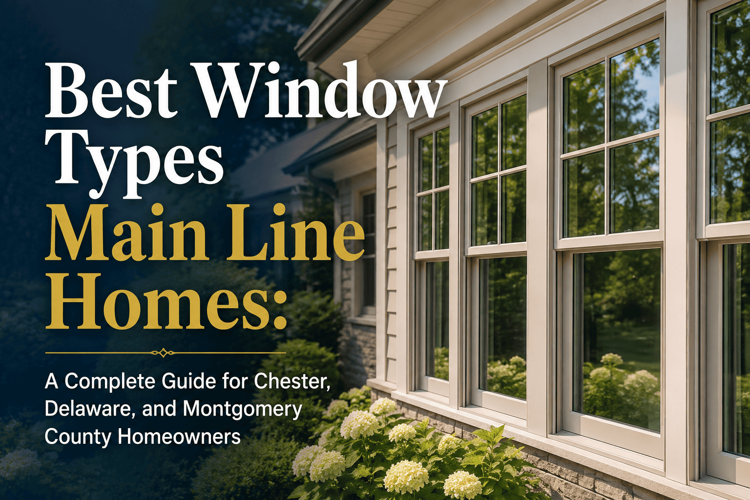 Best Window Types Main Line