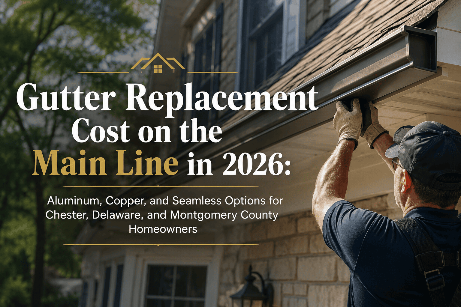 gutter replacement guide Main Line