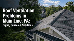 Roof Ventilation Problems Main Line, PA: Signs, Causes & Solutions