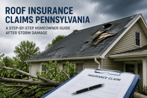 Roof Insurance Claims Pennsylvania: Step-by-Step Homeowner Guide After Storm Damage