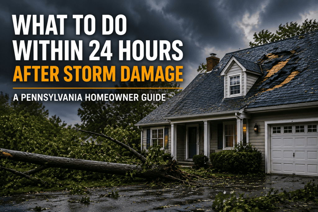 storm damage repair Pennsylvania