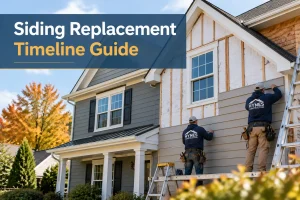 Siding Replacement Timeline: How Long Does Siding Replacement Take?