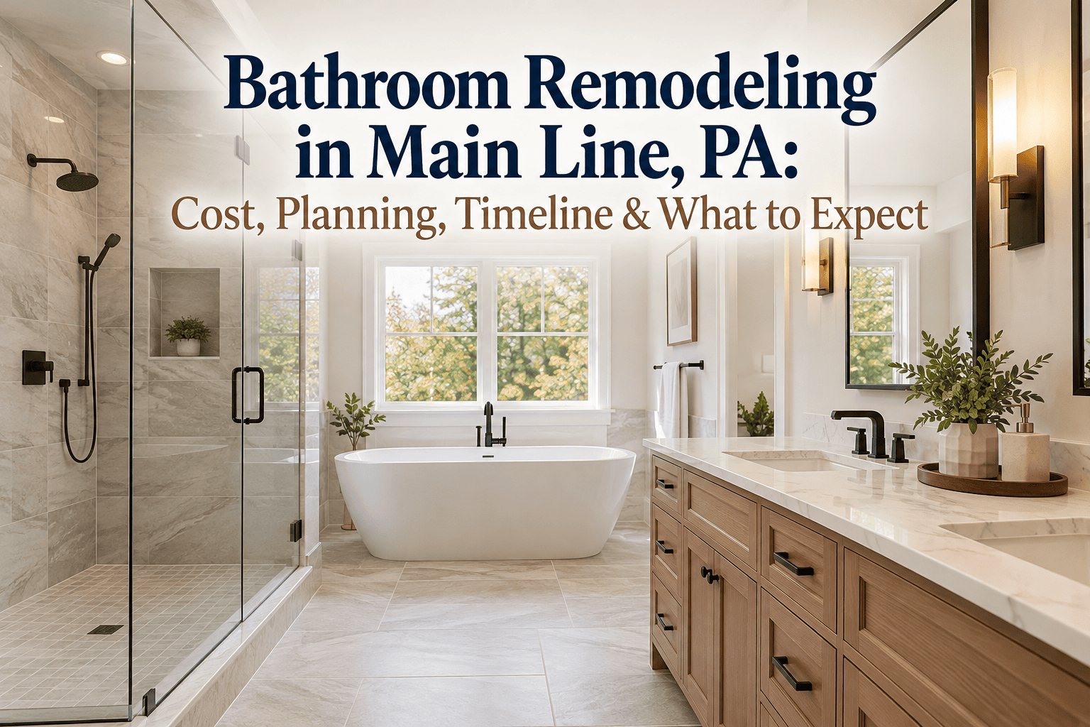 Bathroom Remodeling Main Line