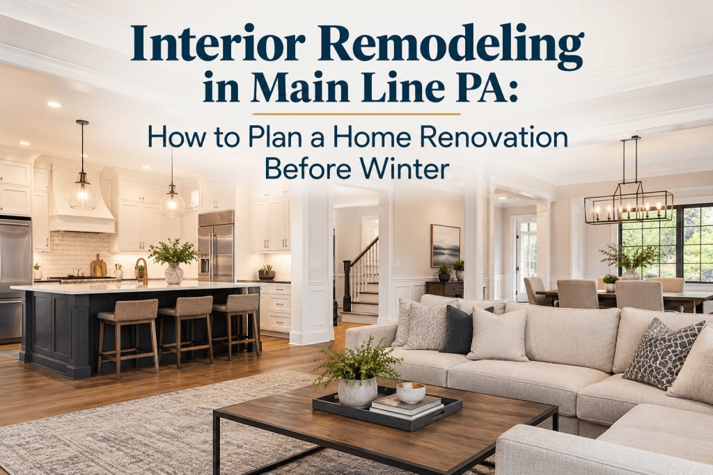 Interior Remodeling Main Line